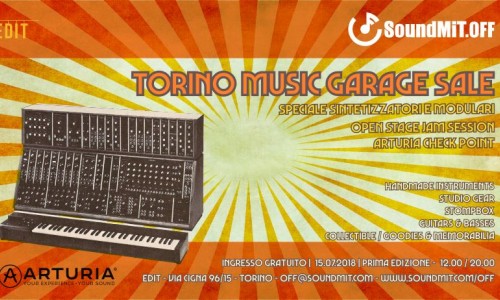 Soundmit.OFF: Torino Music Garage Sale - Ingresso Gratuito